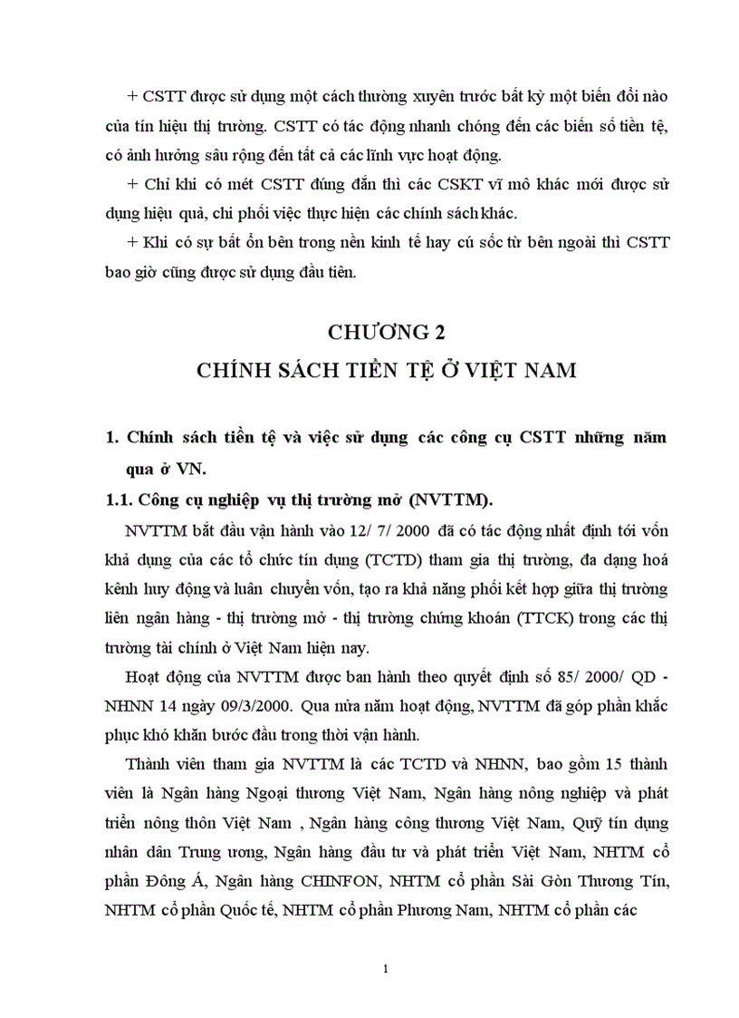 image for page Ngân hàng trung ương với chính sách tiền tệ ở Việt Nam 1