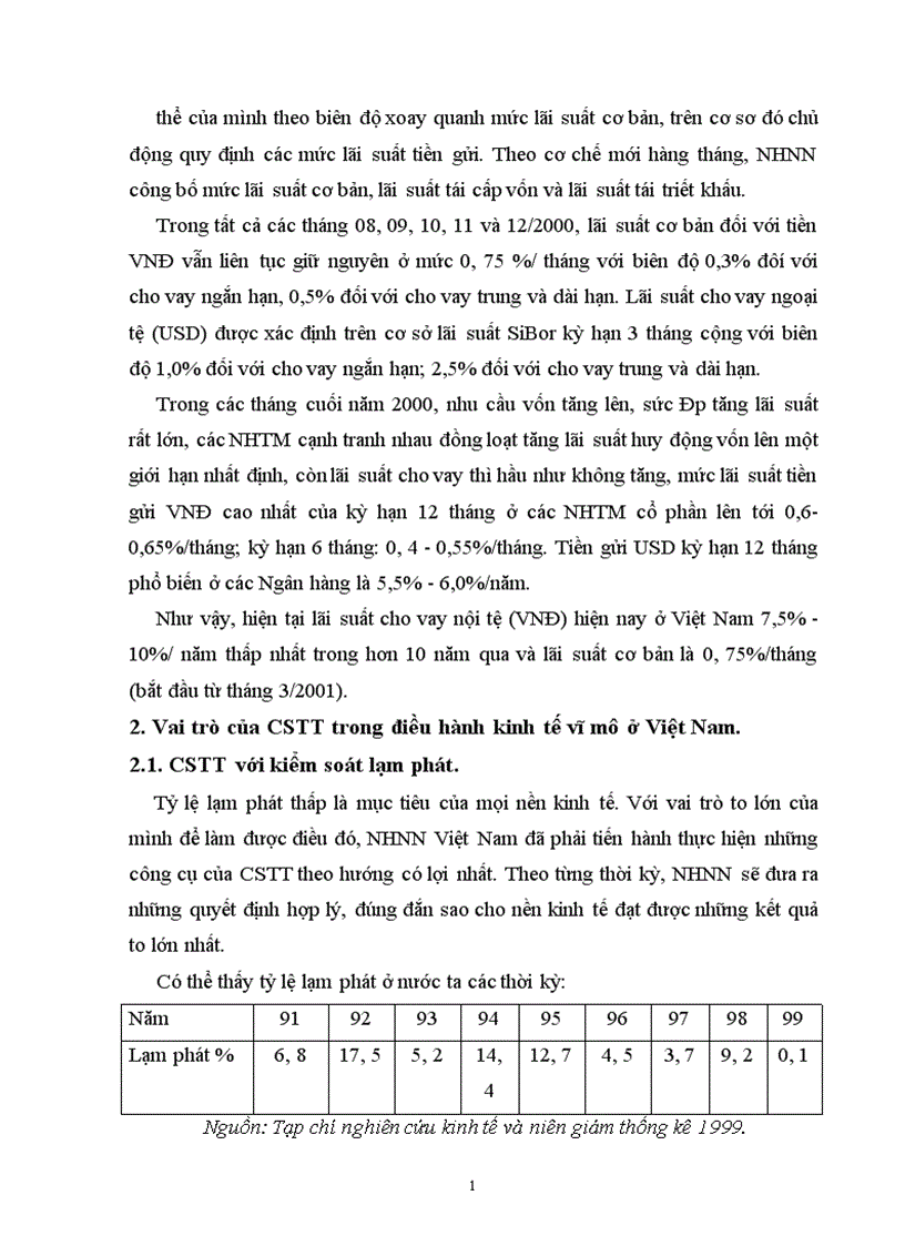 image for page Ngân hàng trung ương với chính sách tiền tệ ở Việt Nam 1