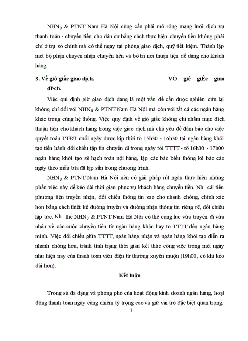 image for page Giải pháp mở rộng và hoàn thiện nghiệp vụ thanh toán chuyển tiền điện từ tại NHN0 PTNT Nam Hà Nội