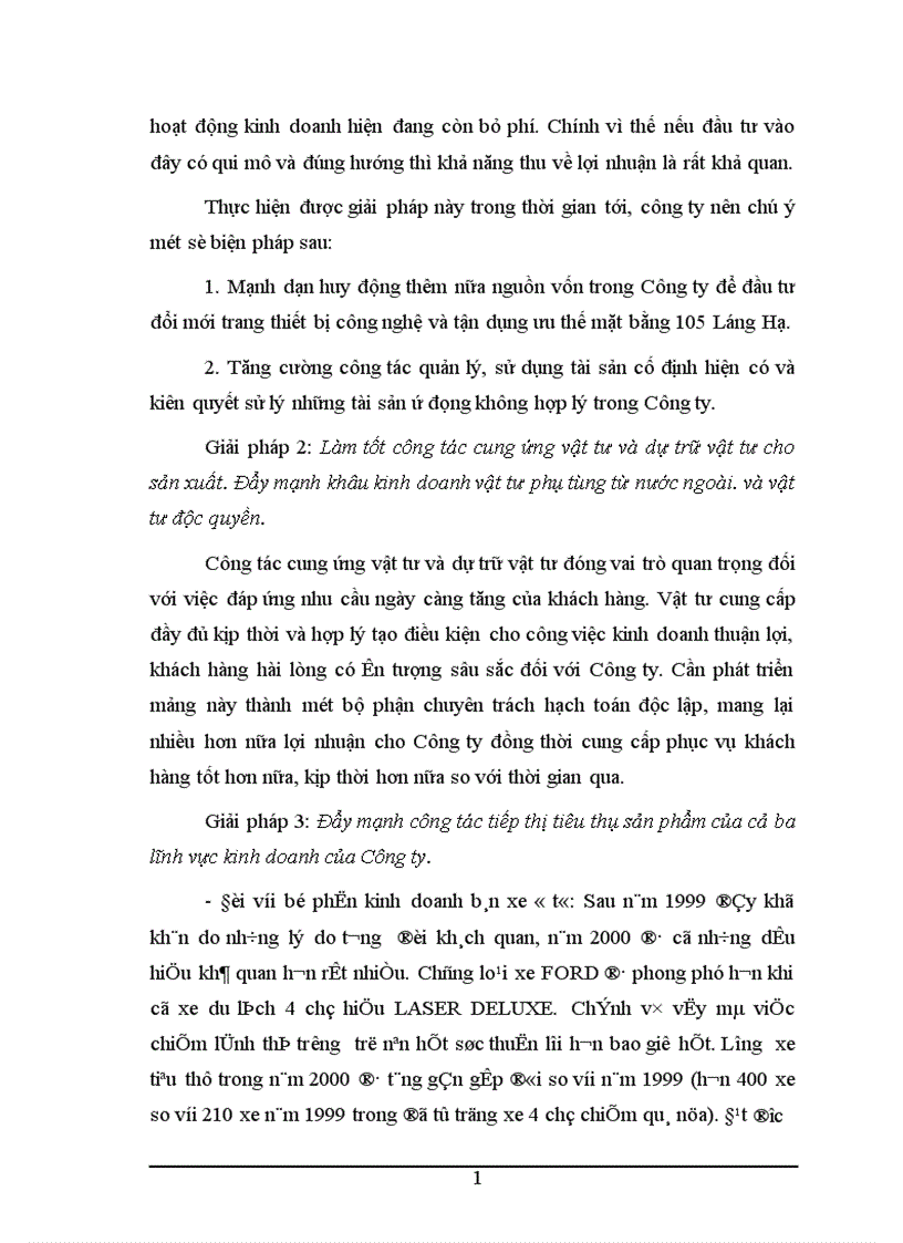image for page Phân tích tình hình hoạt động tài chính của Công ty Cổ phần Đại lý FORD Hà Nội 1