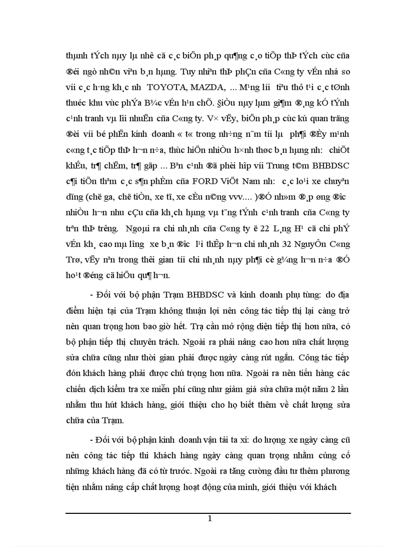 image for page Phân tích tình hình hoạt động tài chính của Công ty Cổ phần Đại lý FORD Hà Nội 1