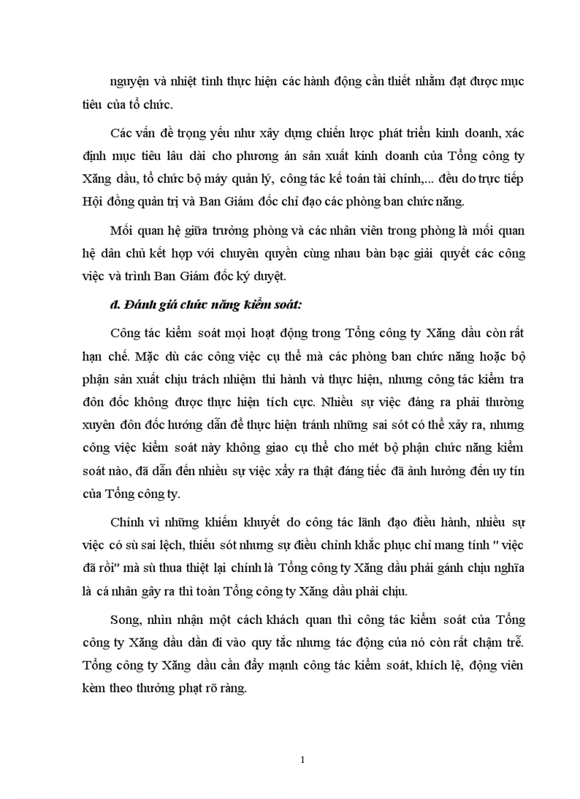 image for page Đánh giá công tác quản trị doanh nghiệp của Tổng công ty xăng dầu qua các năm 1997 1999