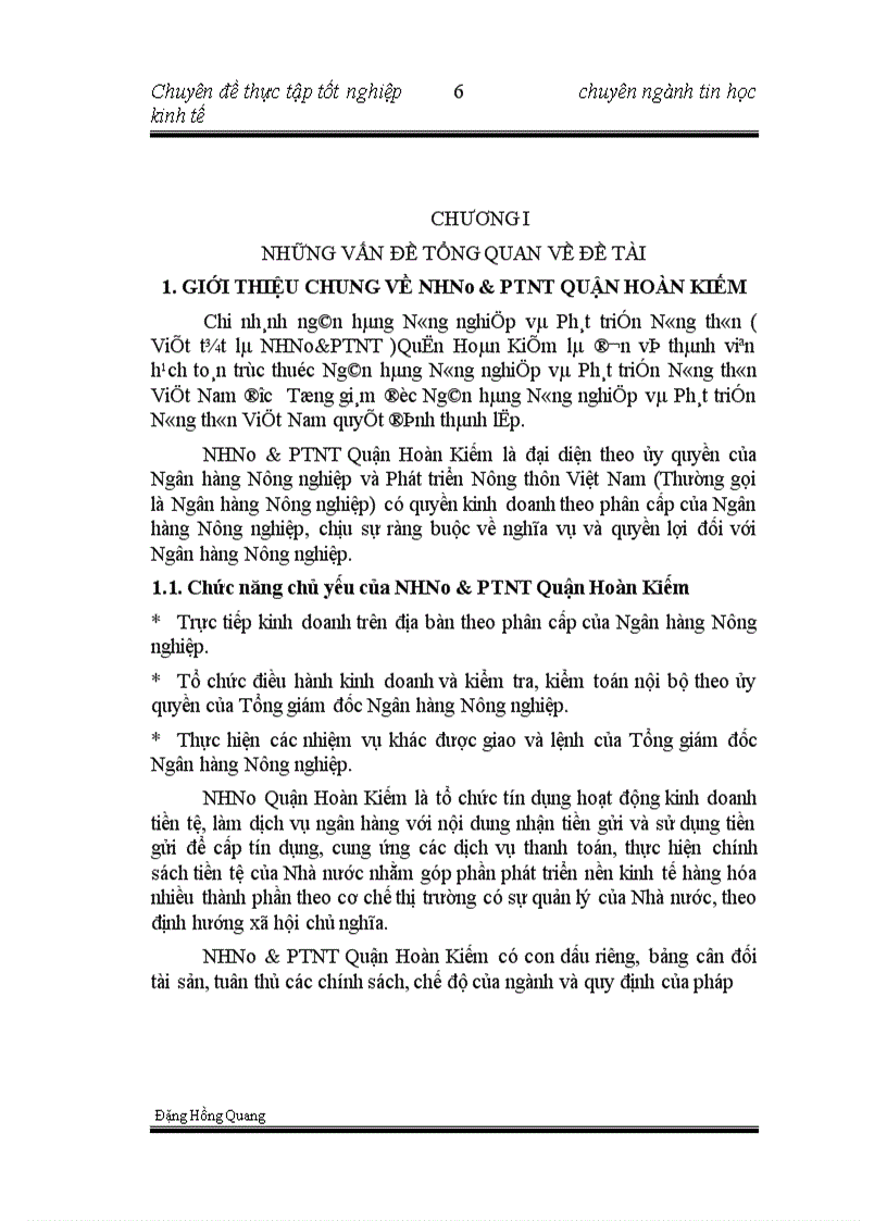 image for page ứng dụng tin học trong việc tính toán quỹ thu nhập của NHNO và phát triển Nông thôn Quận Hoàn Kiếm Hà Nội 1