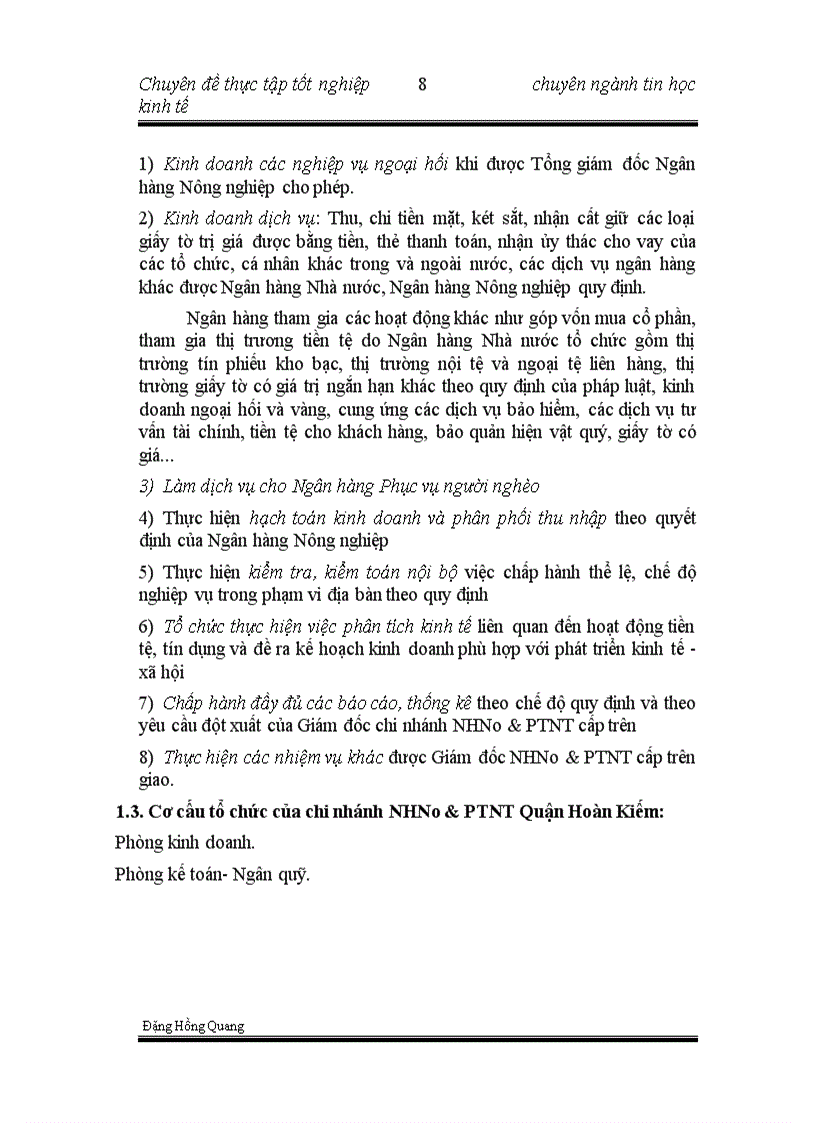 image for page ứng dụng tin học trong việc tính toán quỹ thu nhập của NHNO và phát triển Nông thôn Quận Hoàn Kiếm Hà Nội 1