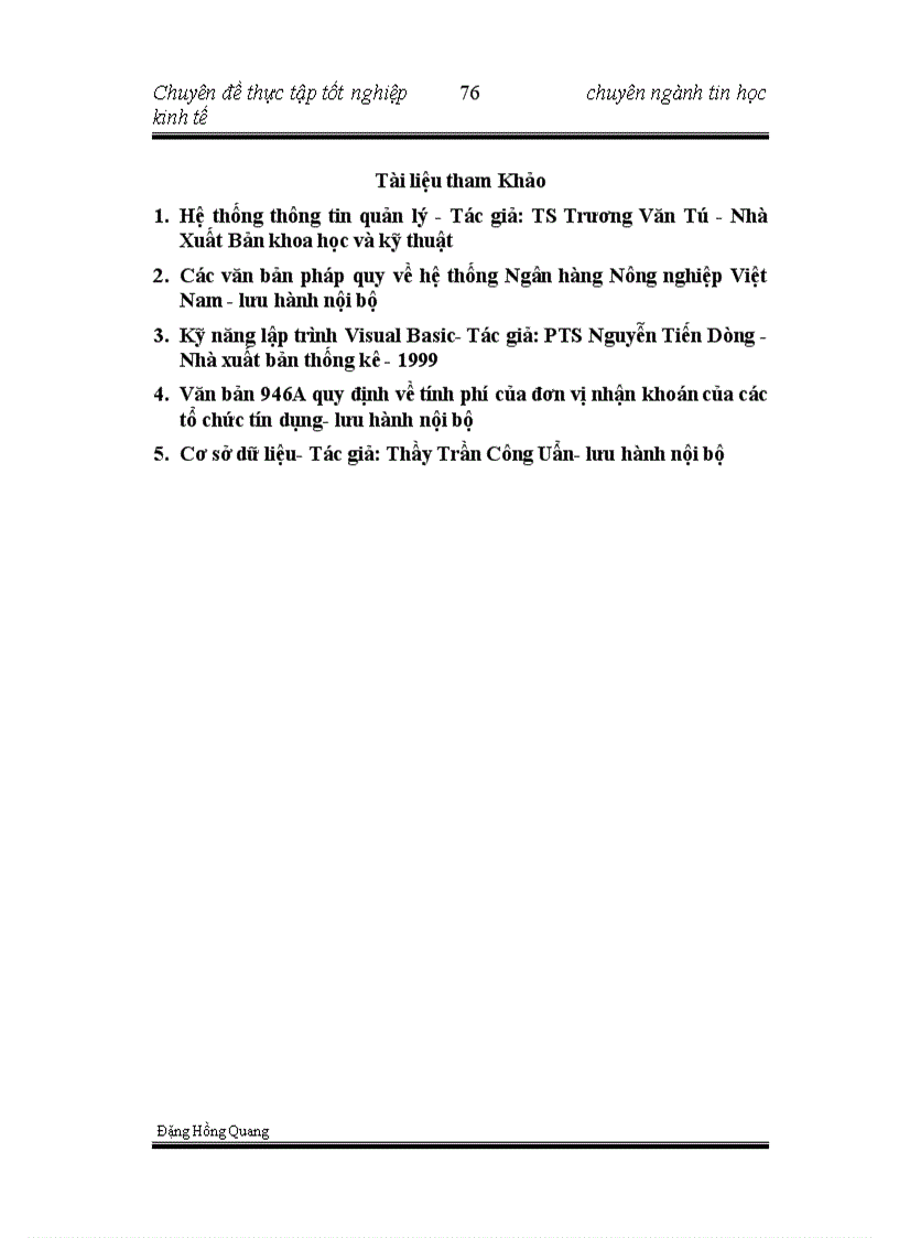 image for page ứng dụng tin học trong việc tính toán quỹ thu nhập của NHNO và phát triển Nông thôn Quận Hoàn Kiếm Hà Nội 1