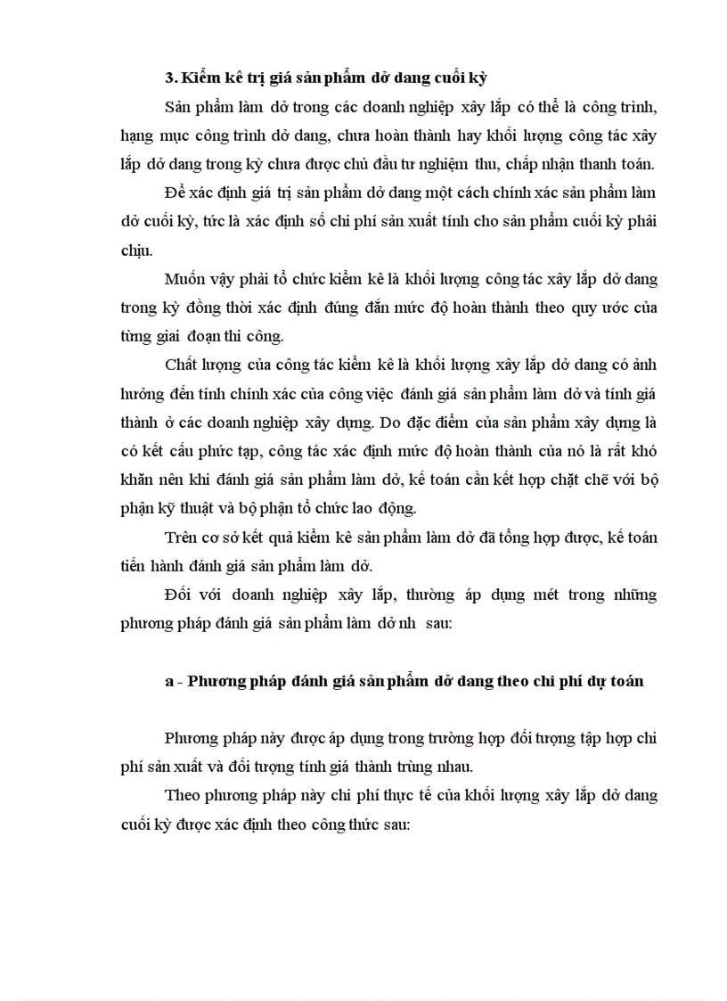 image for page Hoàn thiện hạch toán chi phí sản xuất và tính giá thành sản phẩm xây lắp tại Công ty Xây lắp và Vật tư xây dựng 8 1