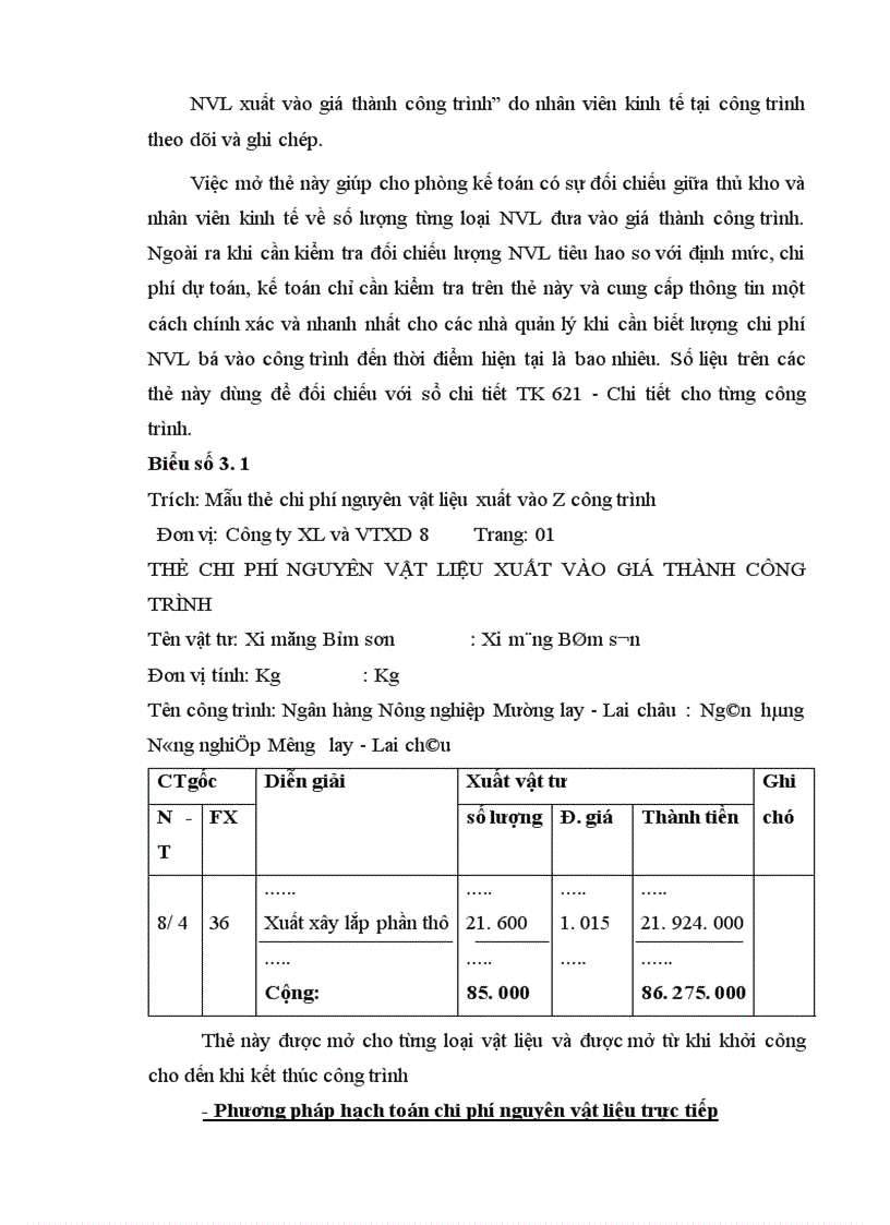 image for page Hoàn thiện hạch toán chi phí sản xuất và tính giá thành sản phẩm xây lắp tại Công ty Xây lắp và Vật tư xây dựng 8 1