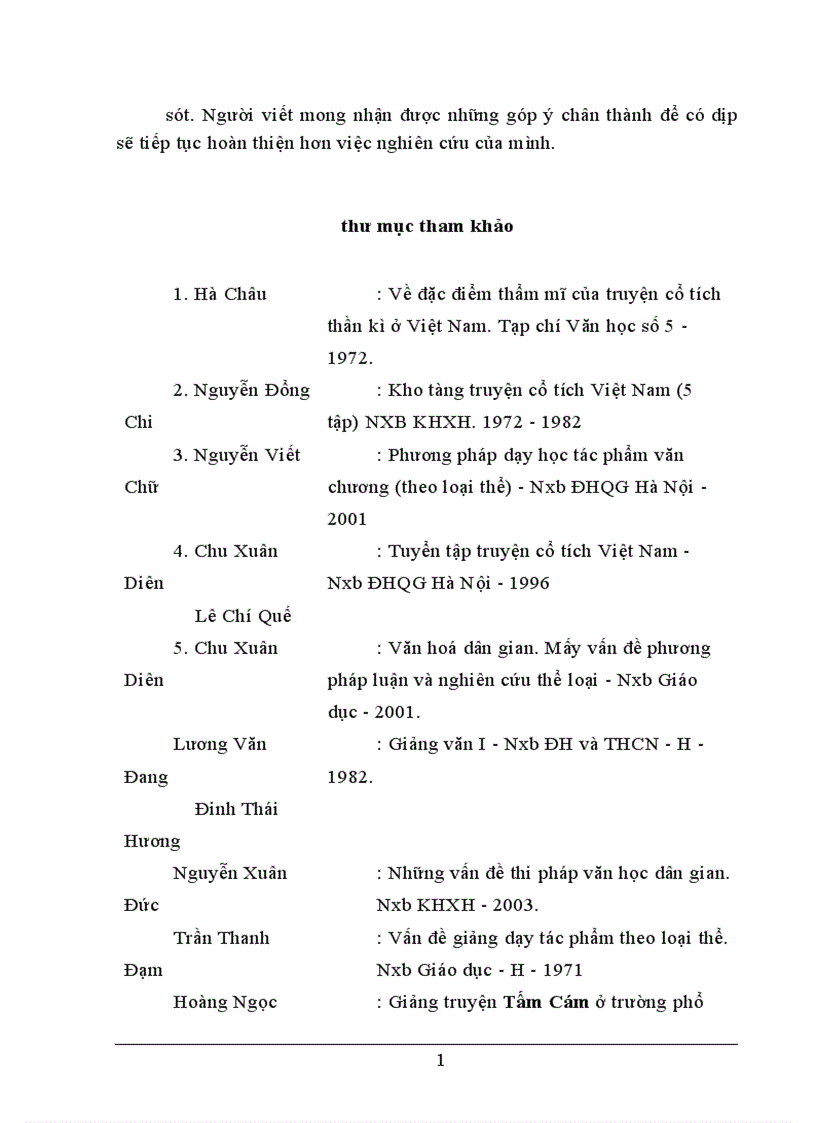 image for page Vai trò và tác dụng của yếu tố thần kì trong dạy học Tấm Cám nhằm phát huy năng lực nhận thức và cảm thụ thẩm mĩ cho học sinh lớp 10 THPT 1