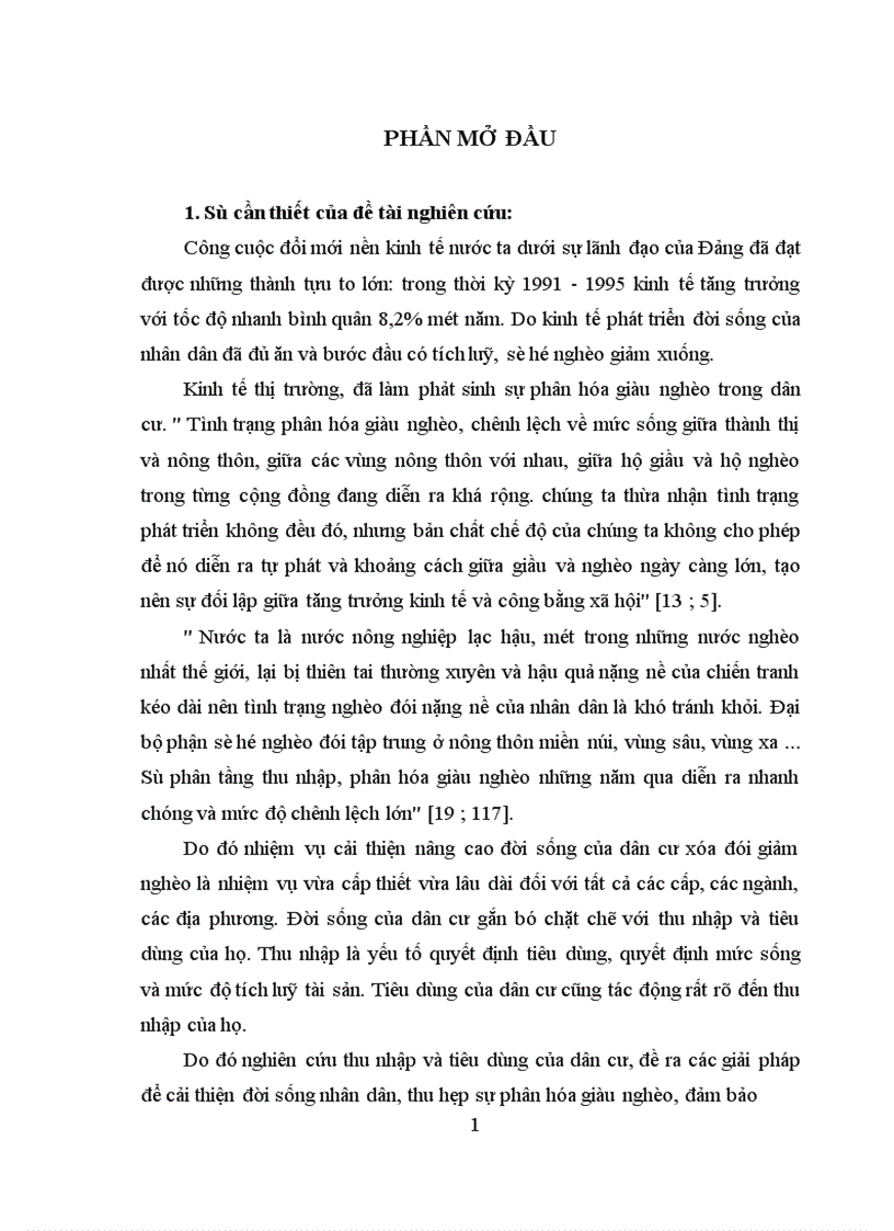 image for page Vận dụng một số phương pháp thống kê để phân tích thu nhập và tiêu dùng của dân cư tỉnh Yên Bái 1