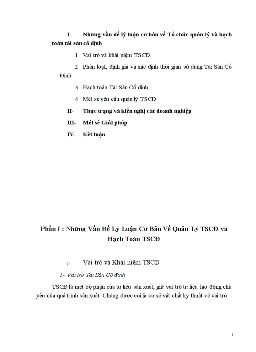 image for page Một Số Vấn Đề Về Tổ Chức Quản Lý Và Hạch Toán TSCĐ hiện nay trong các doanh nghiệp 1