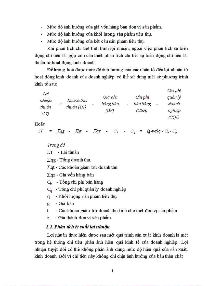 image for page Hoàn thiện công tác kế toán xác định kết quả kinh doanh và phân tích kết quả kinh doanh tại Công ty Vật tư vận tải xi măng 1