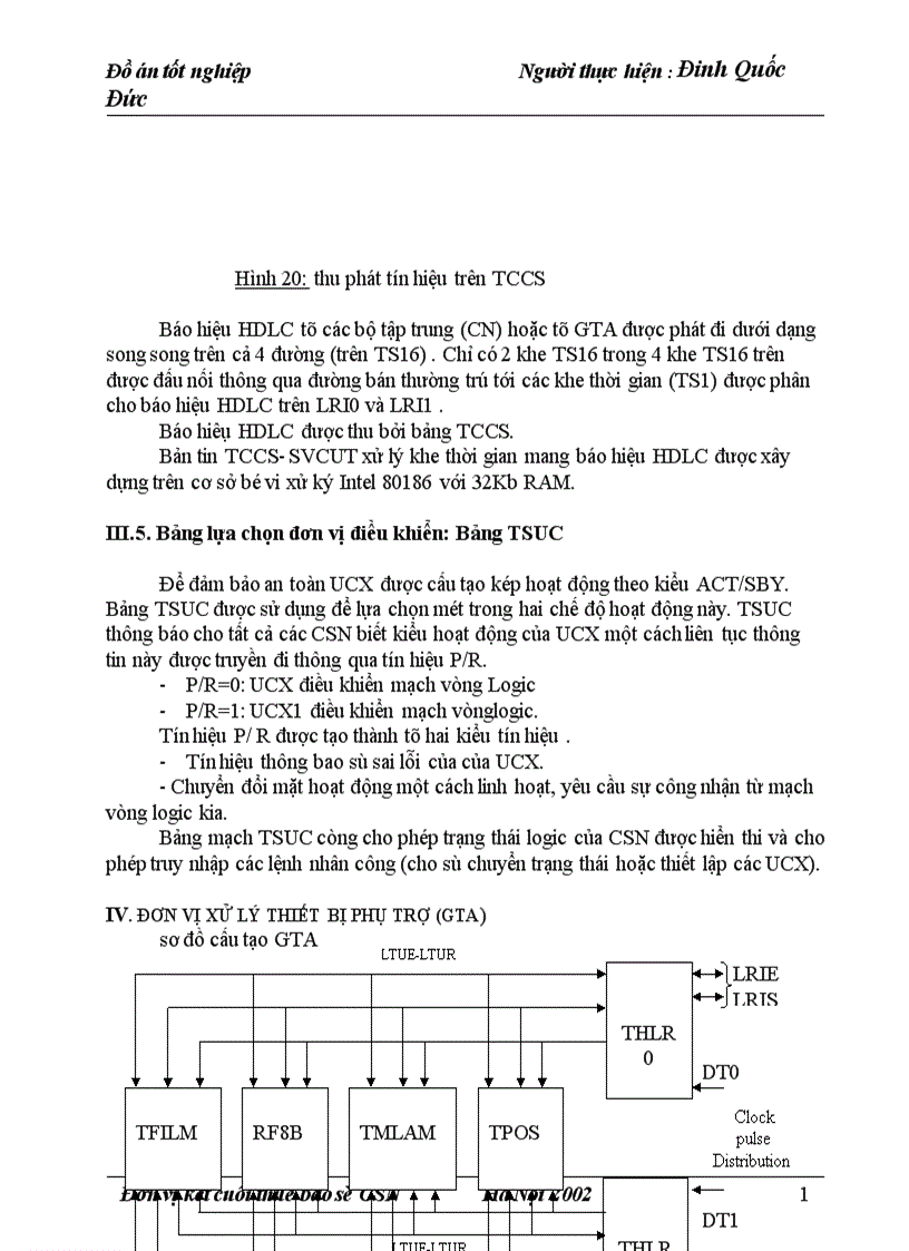 image for page Phân tích khối kết cuối thuê bao số CSN trong tổng đài Alcatel 1000 E10