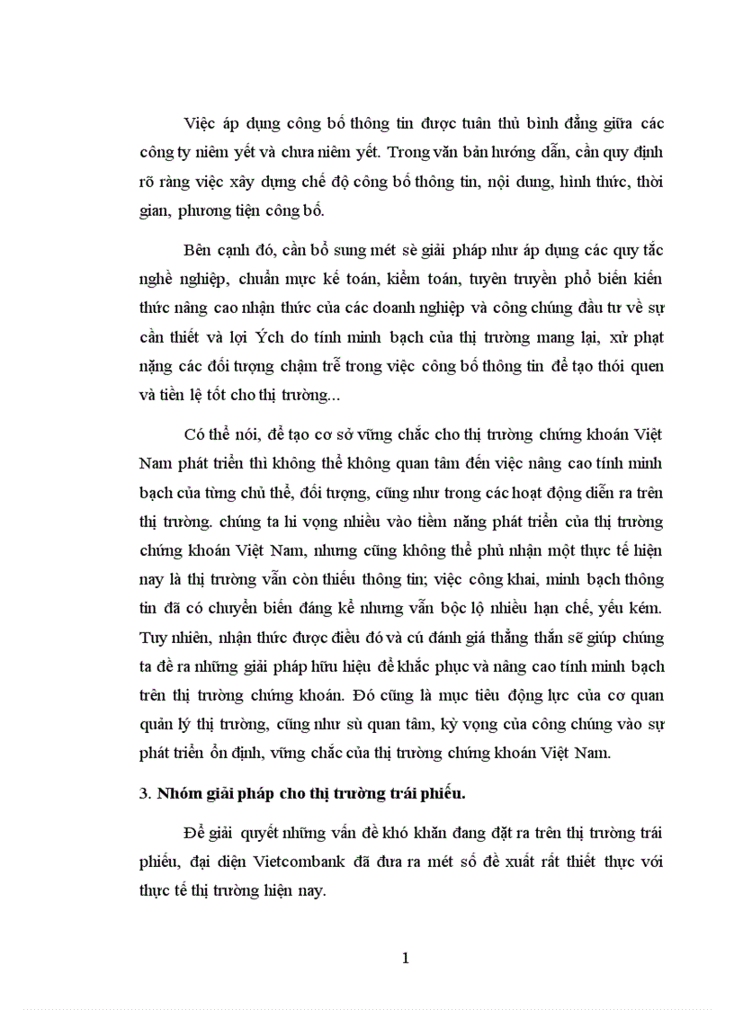 image for page Thực trạng thị trường chứng khoán Việt Nam và giải pháp nâng cao hoạt động của thị trường này 1
