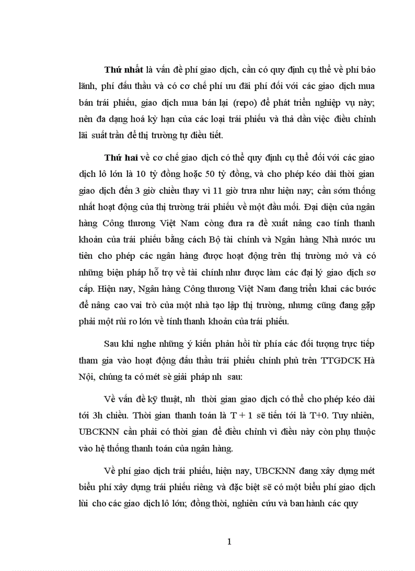 image for page Thực trạng thị trường chứng khoán Việt Nam và giải pháp nâng cao hoạt động của thị trường này 1