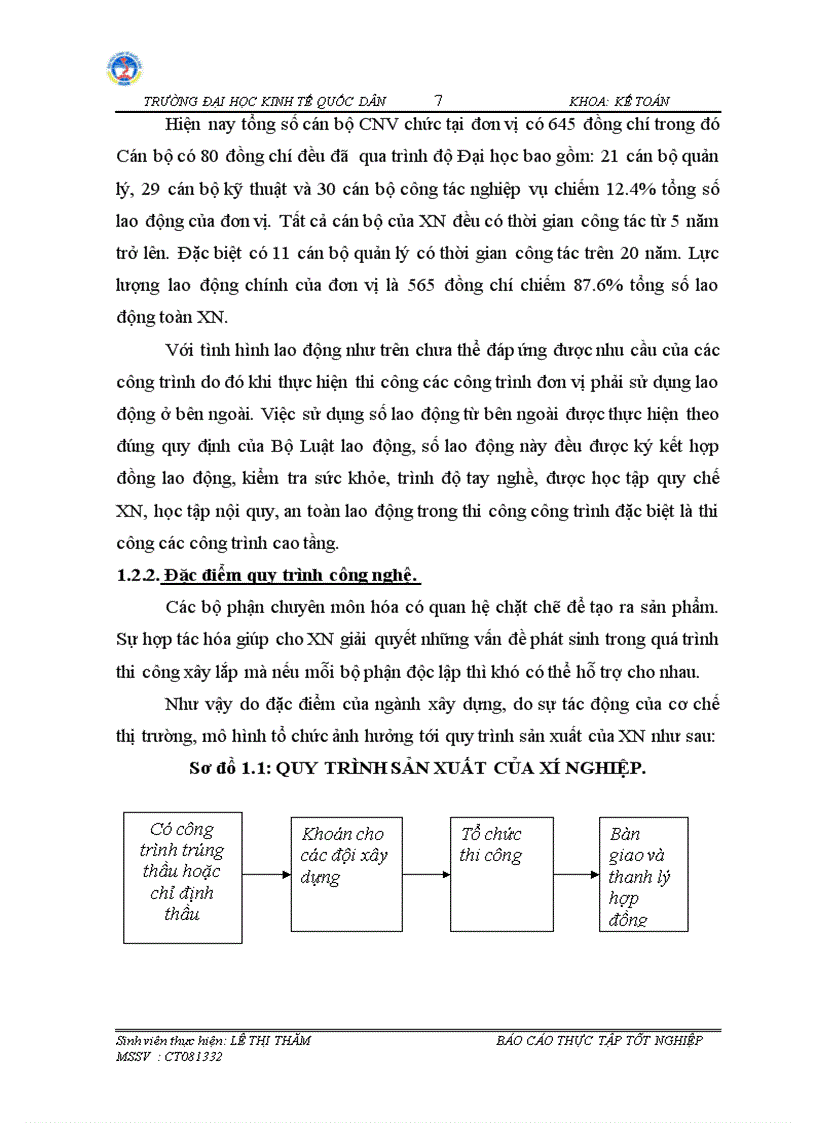 image for page Hoàn thiện kế toán CPSX và tính giá thành sản phẩm xây lắp tại XN 29 Công ty xây dựng 319 BQP 1