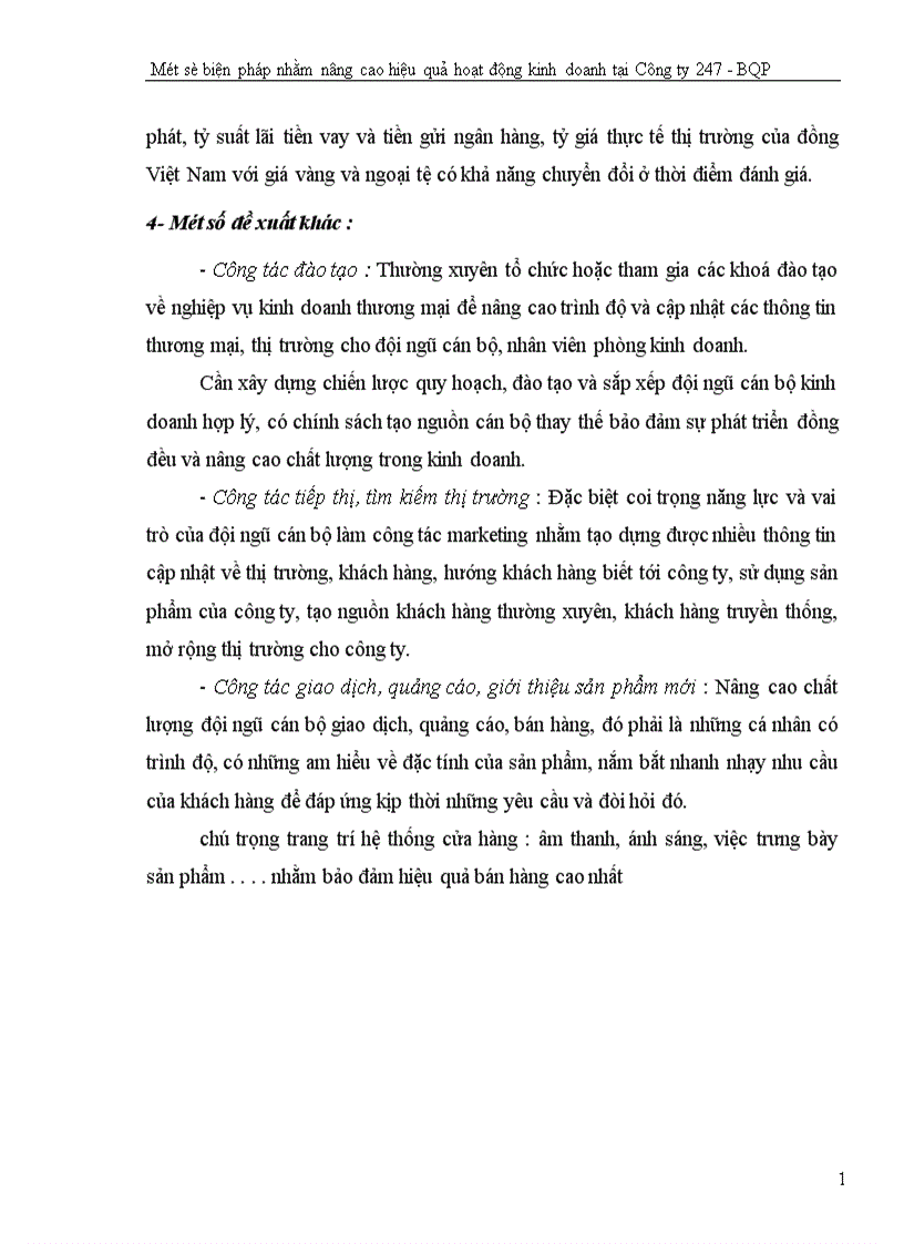 image for page Một số biện pháp nhằm nâng cao hiệu quả hoạt động kinh doanh tại Công ty 247 Bộ quốc phòng 1
