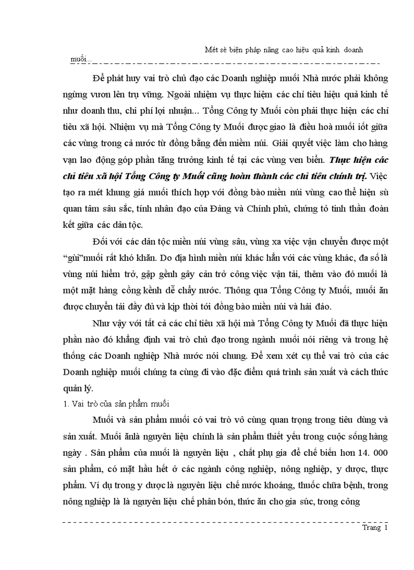 image for page Một số biện pháp góp phần nâng cao hiệu quả kinh doanh muối ở Tổng Công ty Muối Việt Nam 1