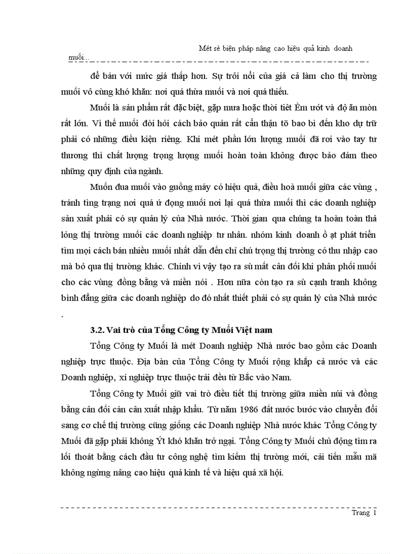 image for page Một số biện pháp góp phần nâng cao hiệu quả kinh doanh muối ở Tổng Công ty Muối Việt Nam 1