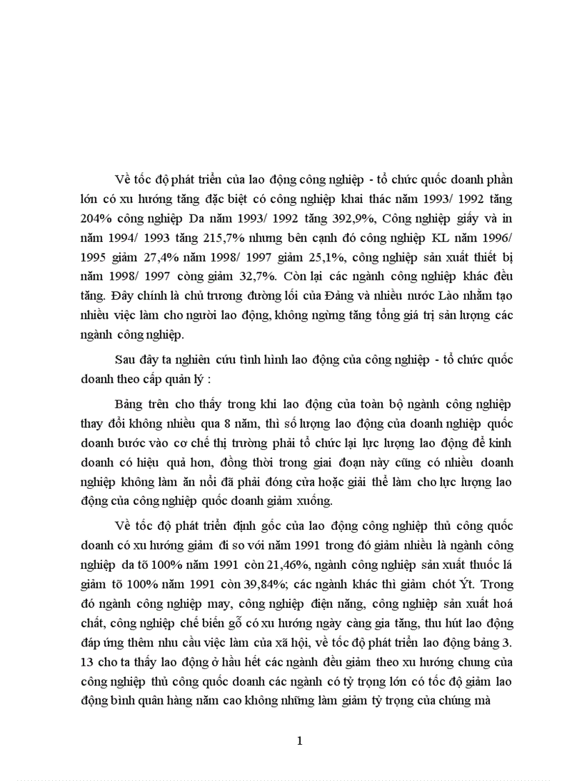 image for page Vận dụng một số phương pháp thống kê để phân tích tình hình phát triển công nghiệp thủ công ở CHDCND Lào giai đoạn 1985 1989 và dự báo giai đoạn 1999 2005 1