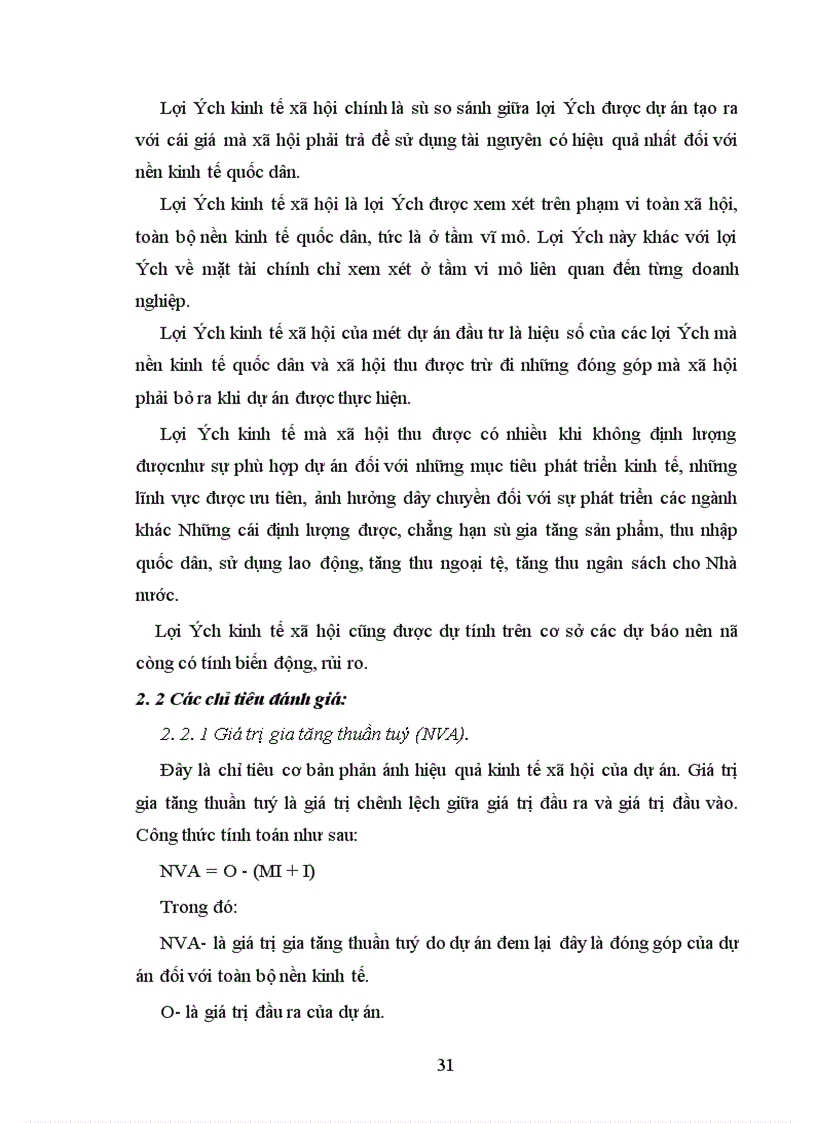 image for page Phương pháp đánh giá hiệu quả tài chính kinh tế xã hội của dự án xây dựng ứng dụng dự án xây dựng tổ hợp nhà cao tầng của Công ty Xây dựng Công trình Văn hoá 1