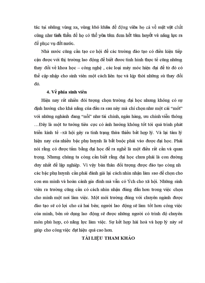 image for page Quan điểm toàn diện của triết học Mác Lê Nin vận dụng Thực trạng của vấn đề sinh viên ra trường thất nghiệp