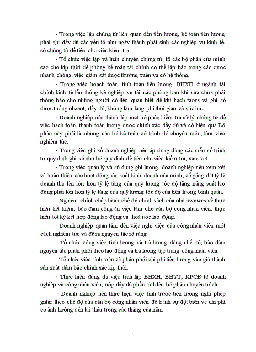 image for page Tổ chức hạch toán lao động tiền lương và các khoản trích theo lương trong doanh nghiệp