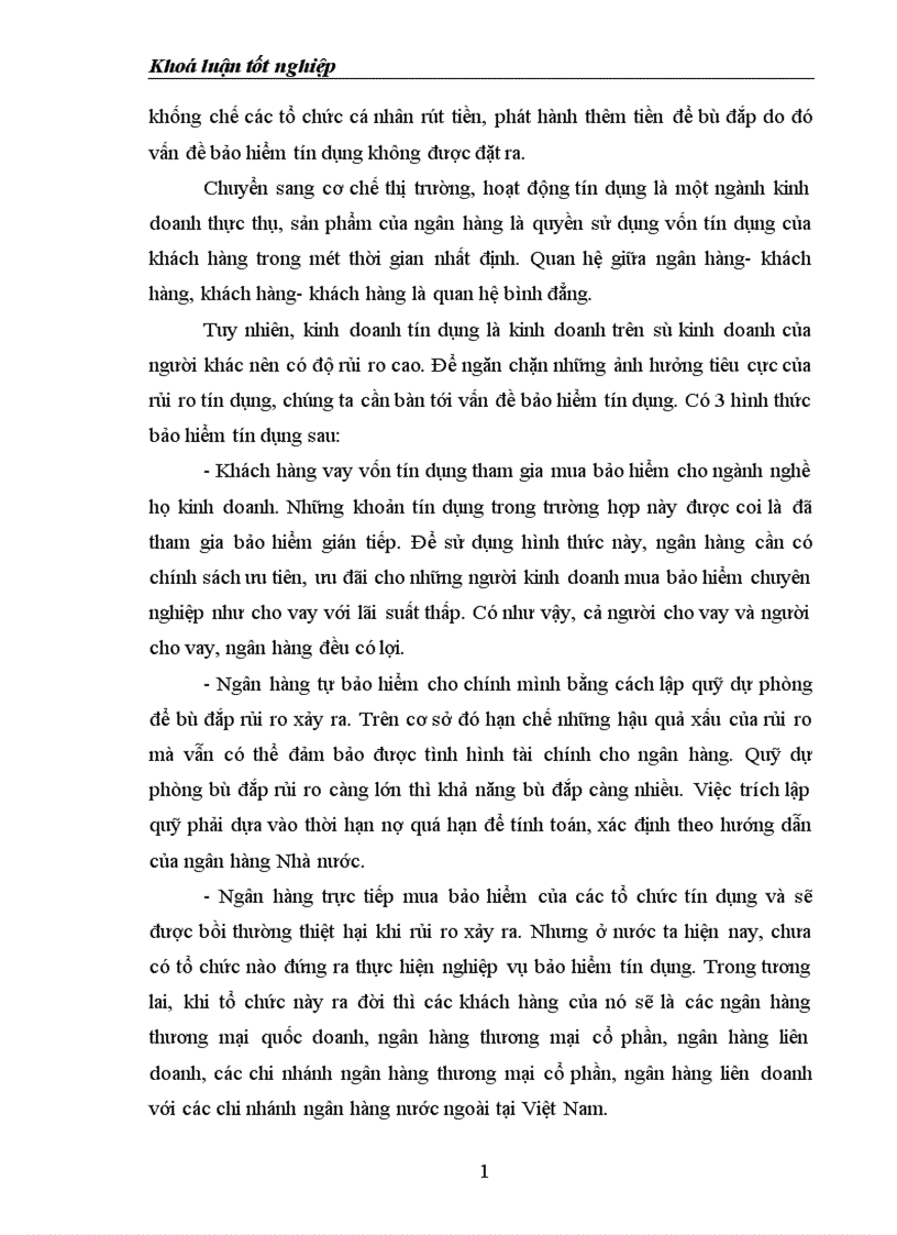 image for page Biện pháp nâng cao chất lượng tín dụng của Sở giao dịch I Ngân hàng Công thương Việt Nam 1