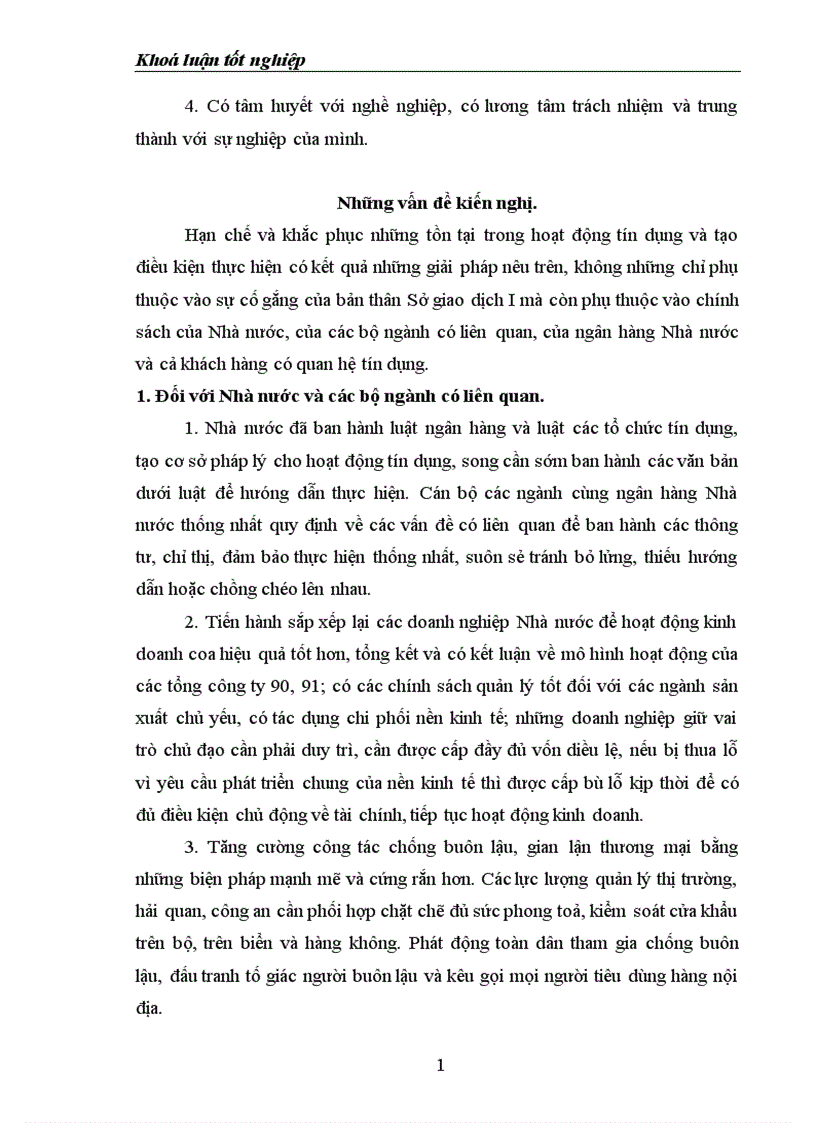 image for page Biện pháp nâng cao chất lượng tín dụng của Sở giao dịch I Ngân hàng Công thương Việt Nam 1