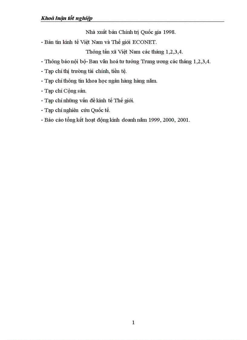 image for page Biện pháp nâng cao chất lượng tín dụng của Sở giao dịch I Ngân hàng Công thương Việt Nam 1