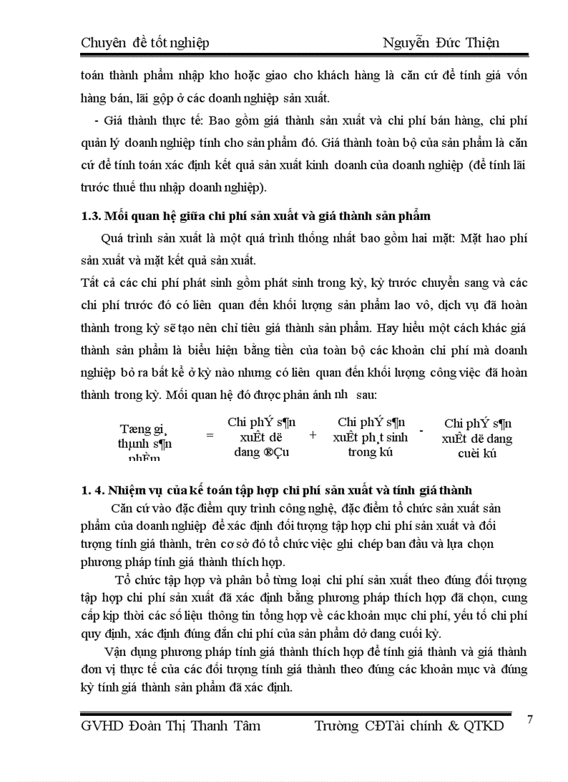image for page Hoàn thiện tổ chức công tác Kế toán tập hợp chi phí sản xuất tính giá thành sản phẩm 1