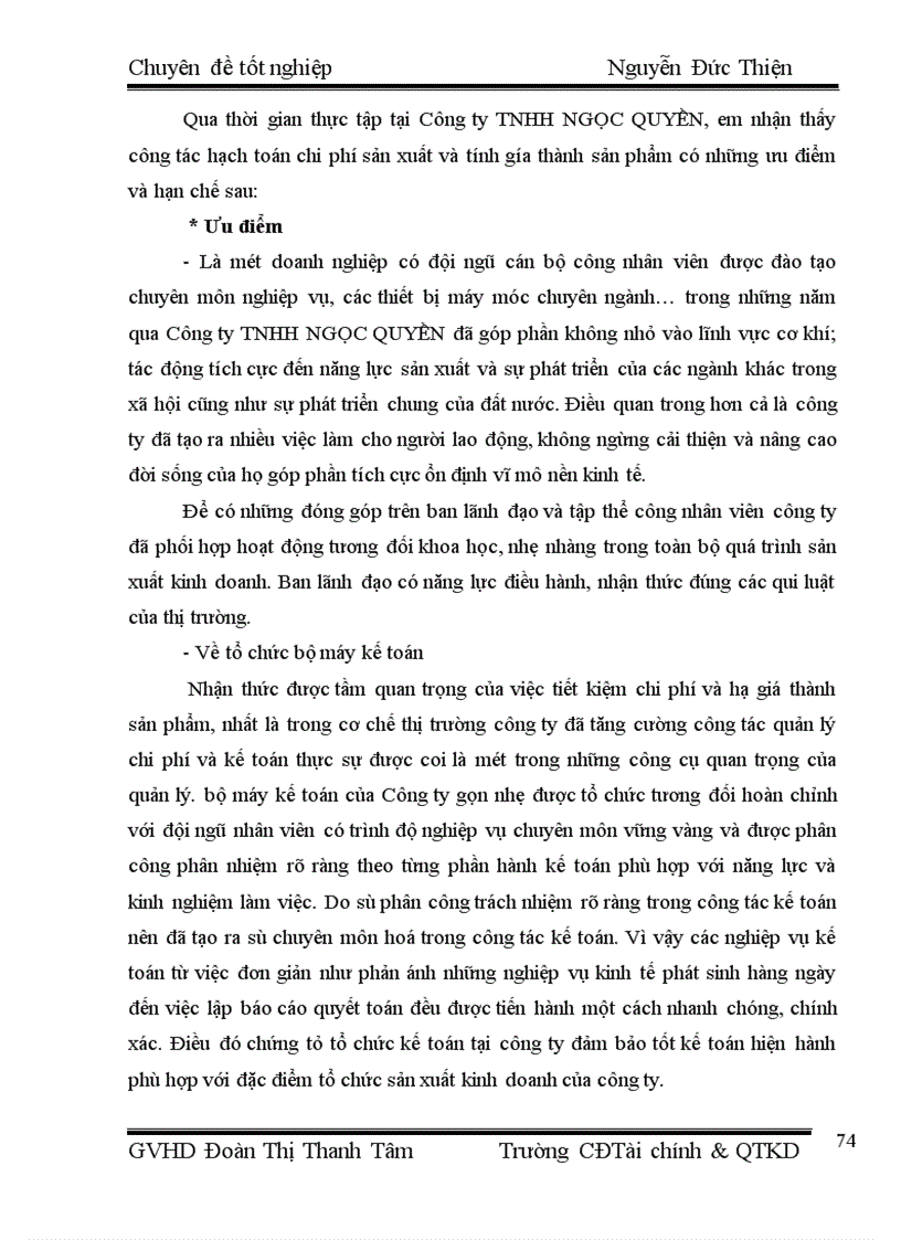 image for page Hoàn thiện tổ chức công tác Kế toán tập hợp chi phí sản xuất tính giá thành sản phẩm 1