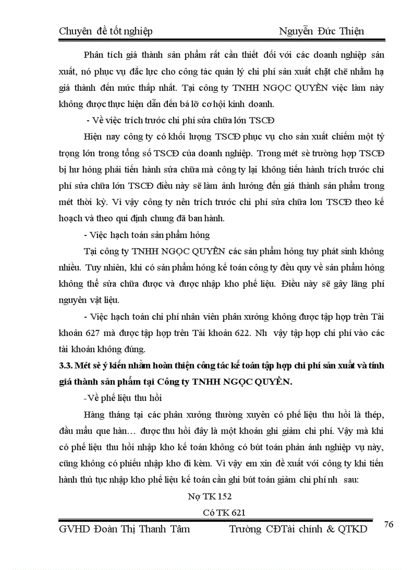 image for page Hoàn thiện tổ chức công tác Kế toán tập hợp chi phí sản xuất tính giá thành sản phẩm 1