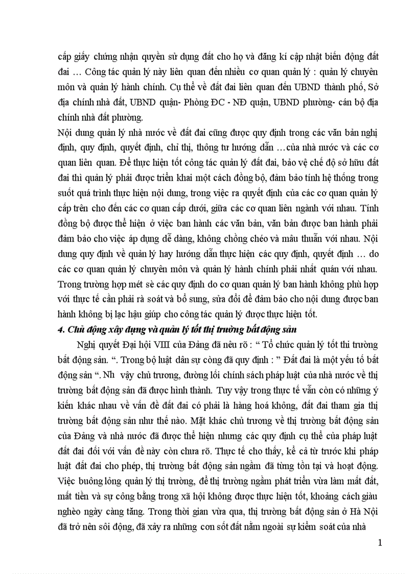 image for page Quản lý Nhà nước về đất đai trên địa bàn thành phố Hà Nội