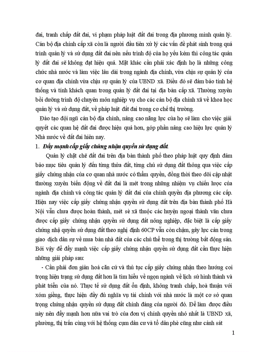 image for page Quản lý Nhà nước về đất đai trên địa bàn thành phố Hà Nội