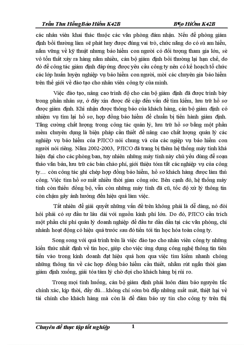 image for page Một số kiến nghị nhằm nâng cao chất lượng công tác giải quyết khiếu nại trong bảo hiểm con người phi nhân thọ tại công ty cổ phần bảo hiểm Petrolimex PJICO 1