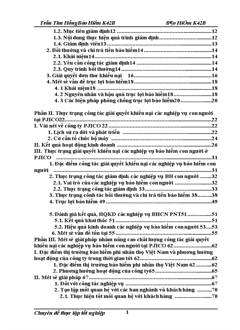 image for page Một số kiến nghị nhằm nâng cao chất lượng công tác giải quyết khiếu nại trong bảo hiểm con người phi nhân thọ tại công ty cổ phần bảo hiểm Petrolimex PJICO 1