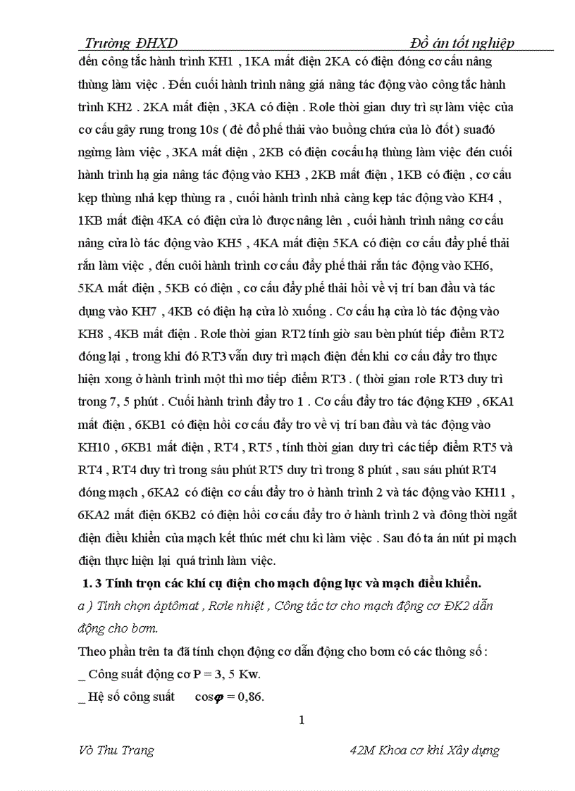 image for page Nguyên lý làm việc và các kích thước cơ bản các cơ cấu của lò đốt phế thải bệnh viện