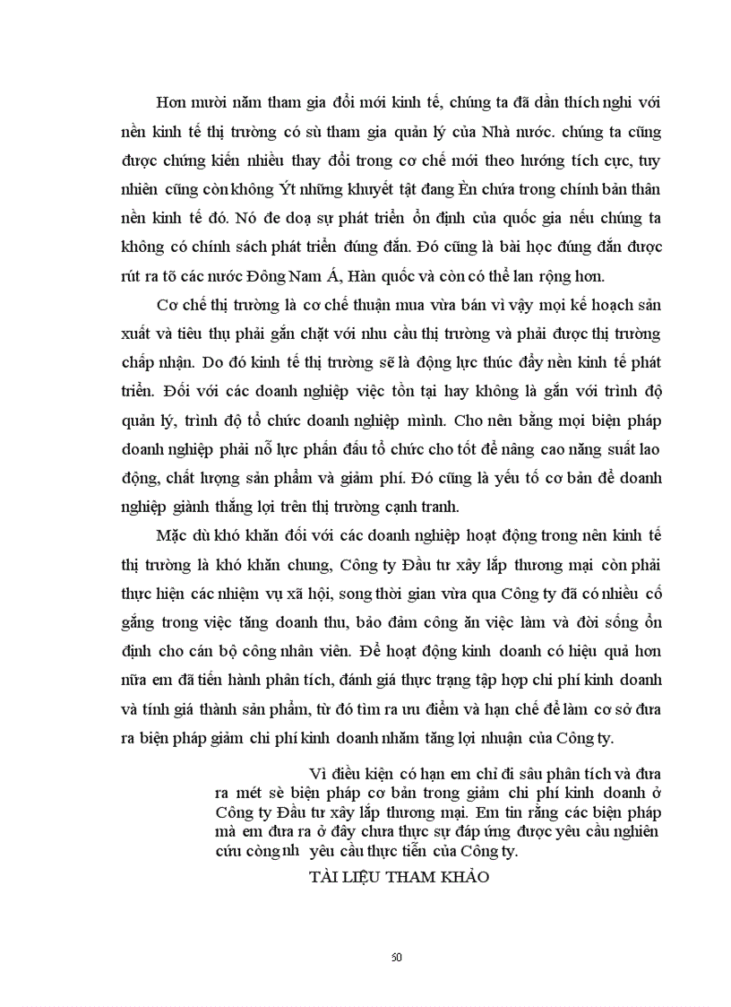 image for page Tổ chức công tác tập hợp chi phí sản xuất kinh doanh và tính giá thành sản phẩm tại Công ty Đầu tư Xây Lắp Thương Mại Hà Nội