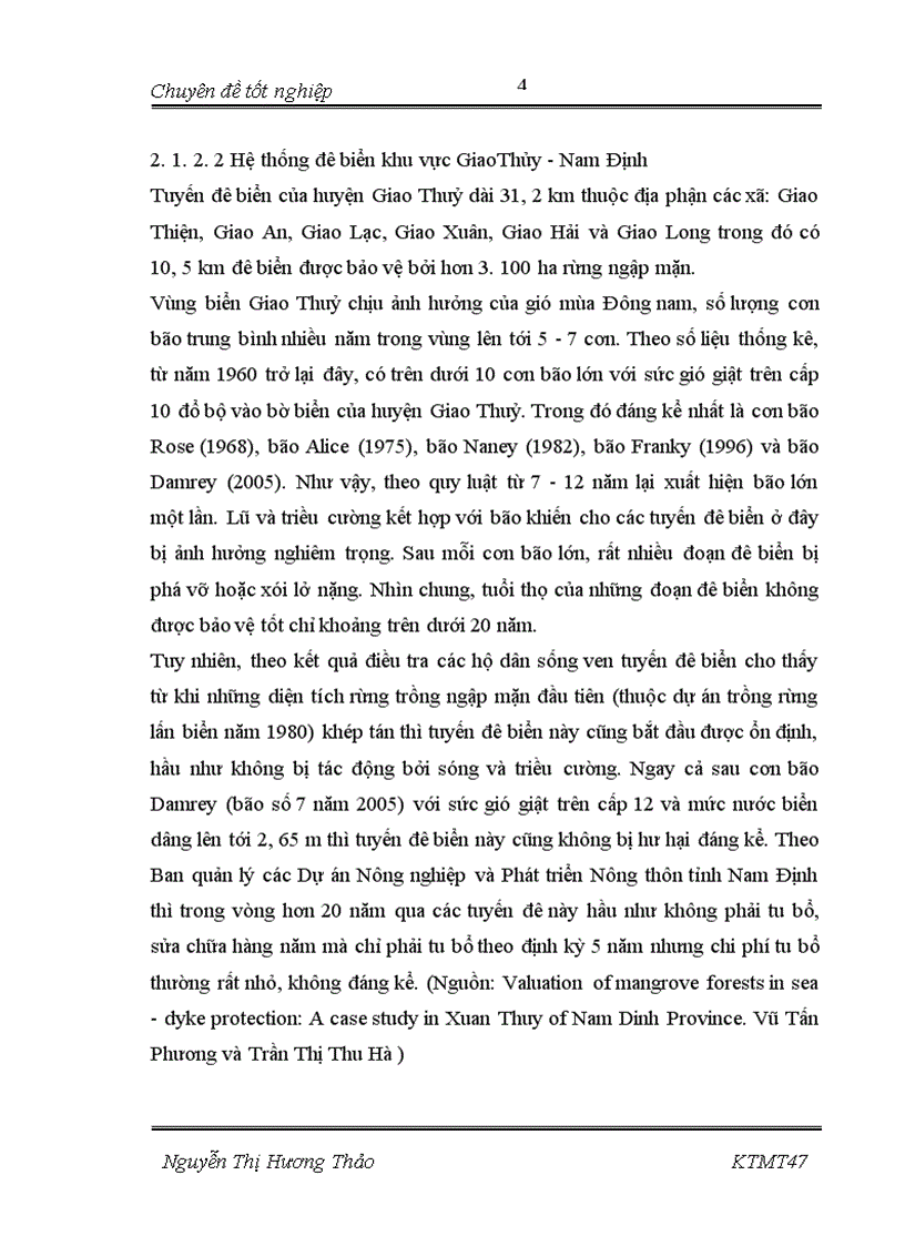 image for page áp dụng phương pháp cba đánh giá hiệu quả dự án trồng rừng ngập mặn phòng hộ đê biển khu vực giao thủy nam định 1