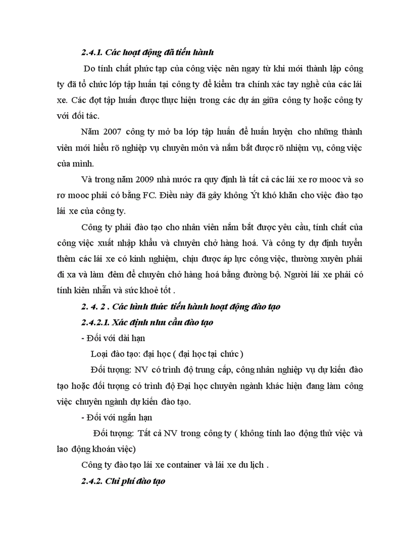 image for page Công tác đào tạo và phát triển nguồn nhân lực tại Công ty TNHH Nam Dương 1