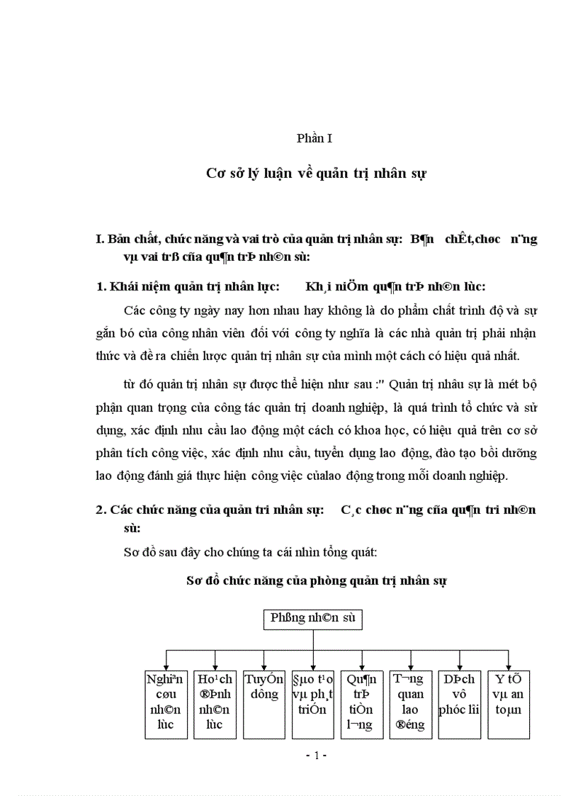 image for page Thực trạng về công tác quản trị nhân sự tại công ty Máy Tính Việt Nam I 1