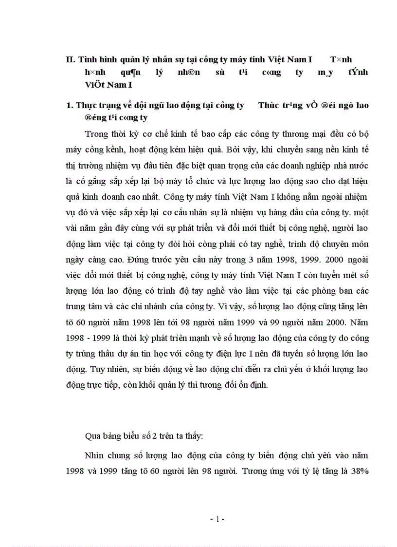 image for page Thực trạng về công tác quản trị nhân sự tại công ty Máy Tính Việt Nam I 1