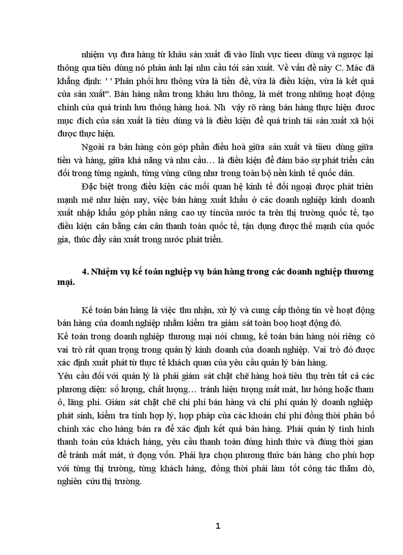 image for page Nhiệm vụ kế toán nghiệp vụ bán hàng trong các doanh nghiệp thương mại