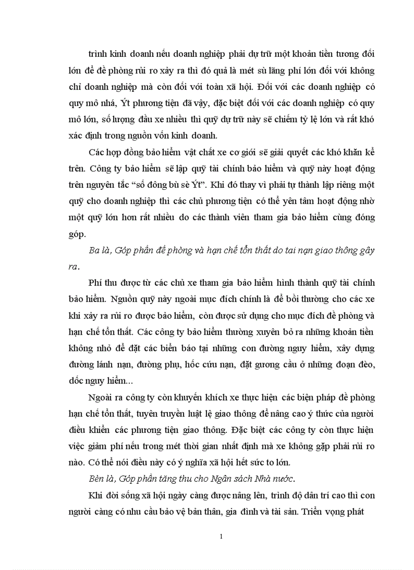 image for page Nâng cao hiệu quả kinh doanh nghiệp vụ bảo hiểm vật chất xe cơ giới tại Công ty cổ phần bảo hiểm PJICO 1