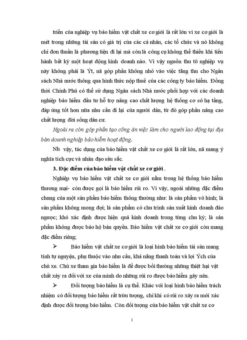 image for page Nâng cao hiệu quả kinh doanh nghiệp vụ bảo hiểm vật chất xe cơ giới tại Công ty cổ phần bảo hiểm PJICO 1