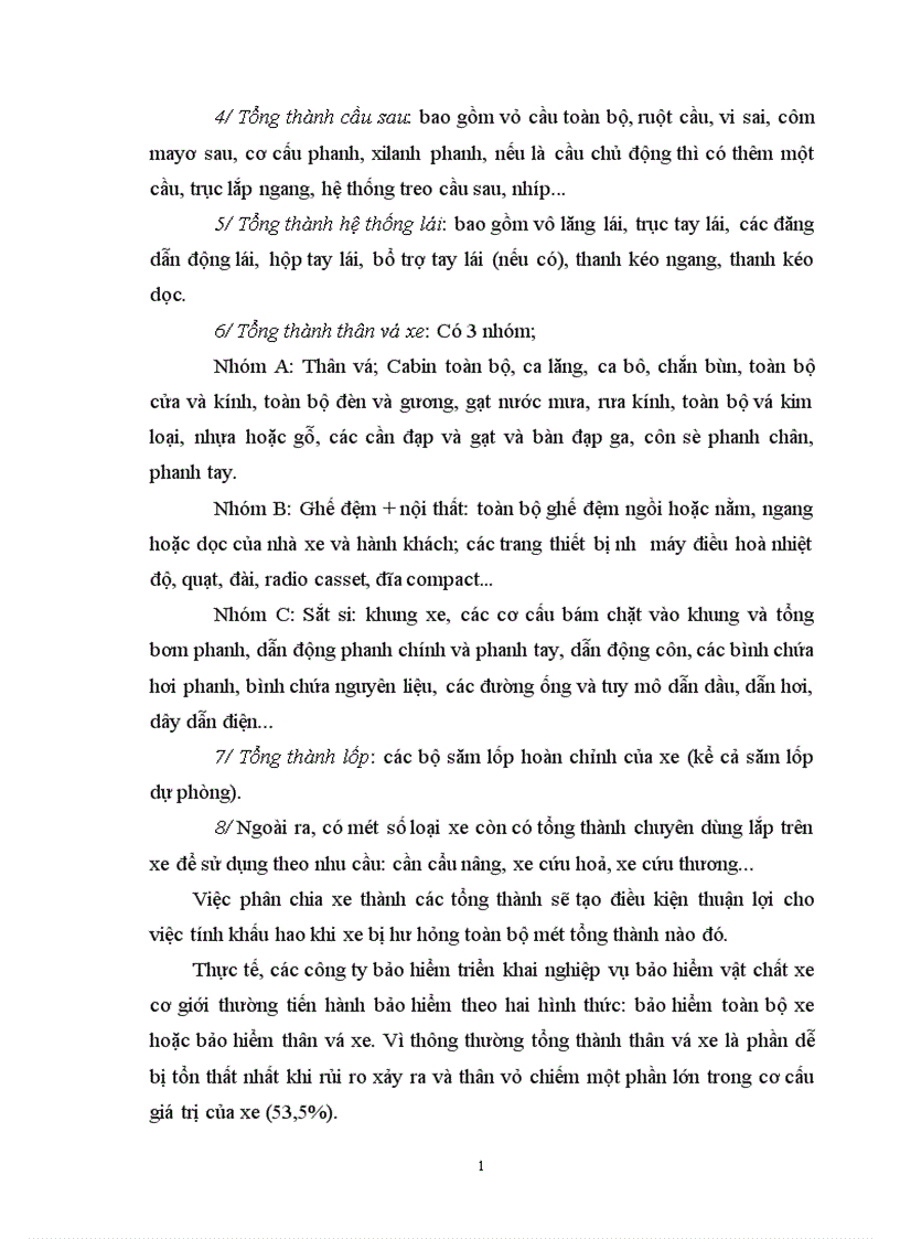 image for page Nâng cao hiệu quả kinh doanh nghiệp vụ bảo hiểm vật chất xe cơ giới tại Công ty cổ phần bảo hiểm PJICO 1