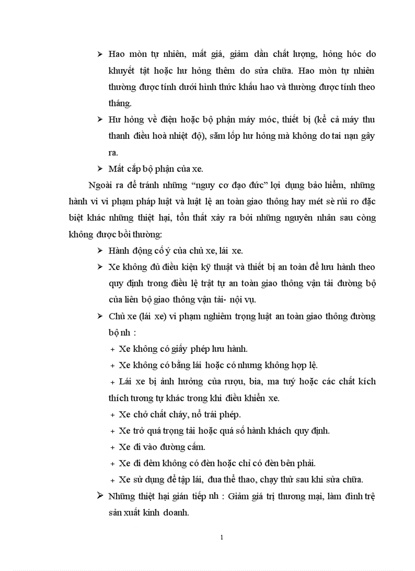 image for page Nâng cao hiệu quả kinh doanh nghiệp vụ bảo hiểm vật chất xe cơ giới tại Công ty cổ phần bảo hiểm PJICO 1