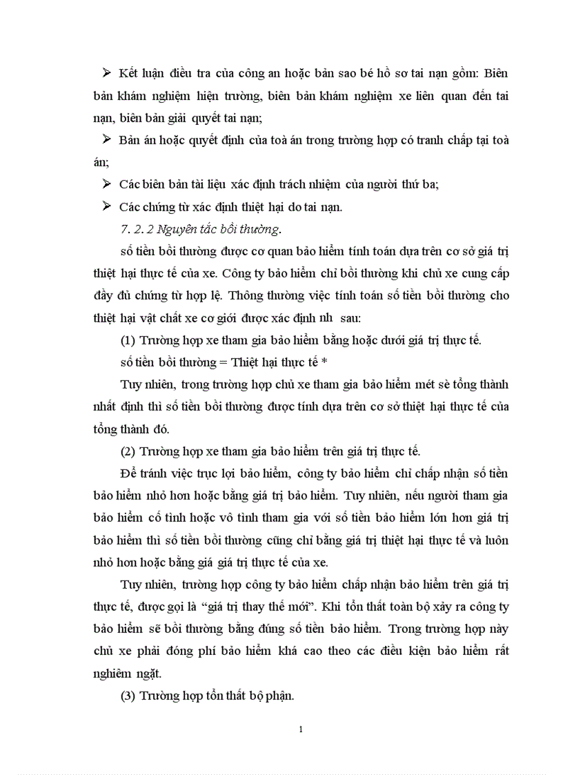 image for page Nâng cao hiệu quả kinh doanh nghiệp vụ bảo hiểm vật chất xe cơ giới tại Công ty cổ phần bảo hiểm PJICO 1