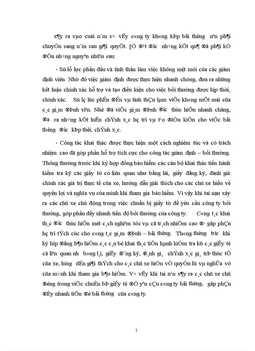 image for page Nâng cao hiệu quả kinh doanh nghiệp vụ bảo hiểm vật chất xe cơ giới tại Công ty cổ phần bảo hiểm PJICO 1