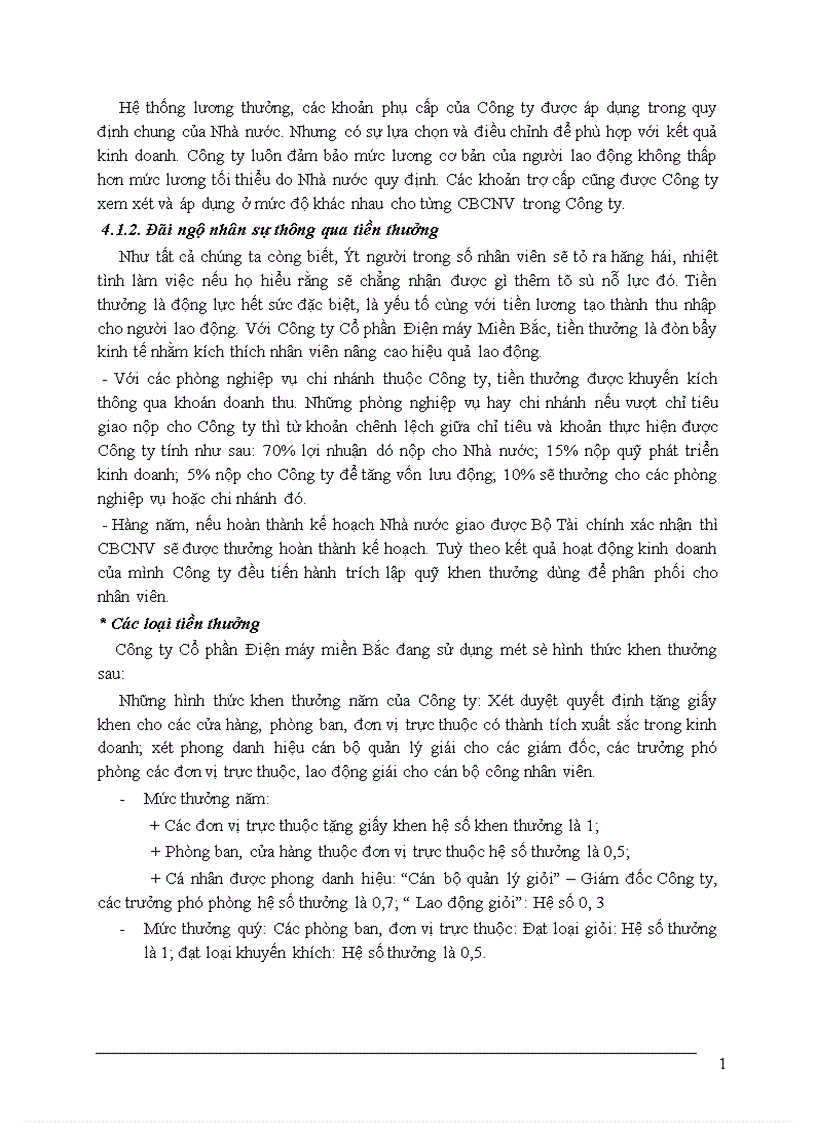 image for page Một số giải pháp nhằm hoàn thiện công tác quản trị nhân sự tại Công ty Cổ phần Điện máy Miền Bắc 1